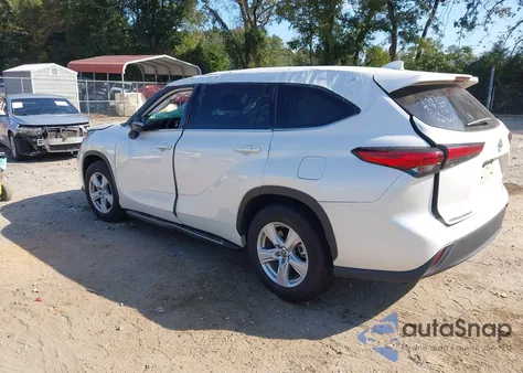 2020 Toyota Highlander L из США, поврежденный, VIN 5TDCZRAHXLS503080